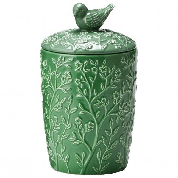 トイレポット(ボタニカル)グリーン SP-1922-GR 1個