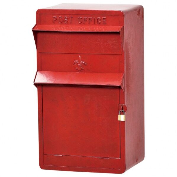 スリムポスト(ヴィンテージ)レッド SI-2856-RD 1個
