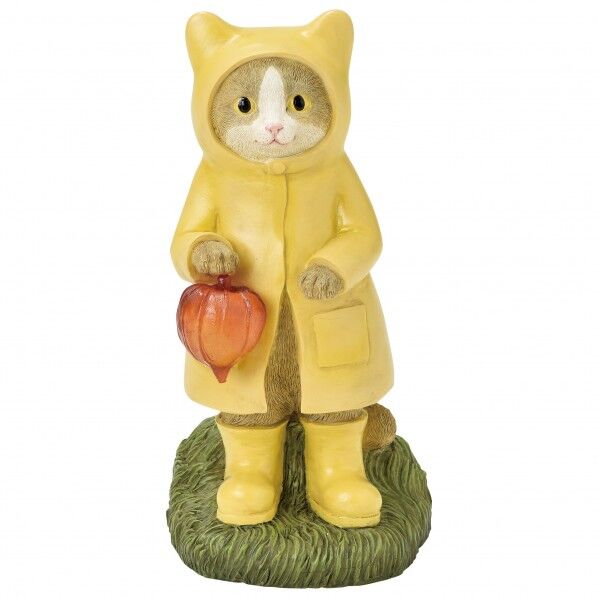 ソーラーオーナメント(RAINY CAT)ブラウン SR-0870 1個