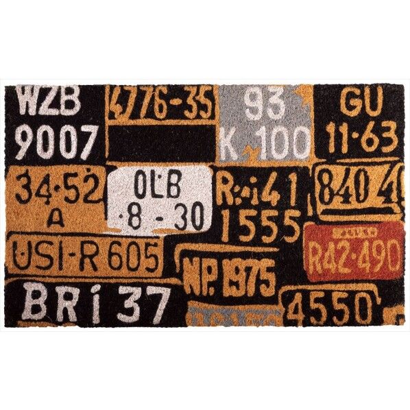 コイヤーマット(NUMBER PLATE) SC-2116 1個