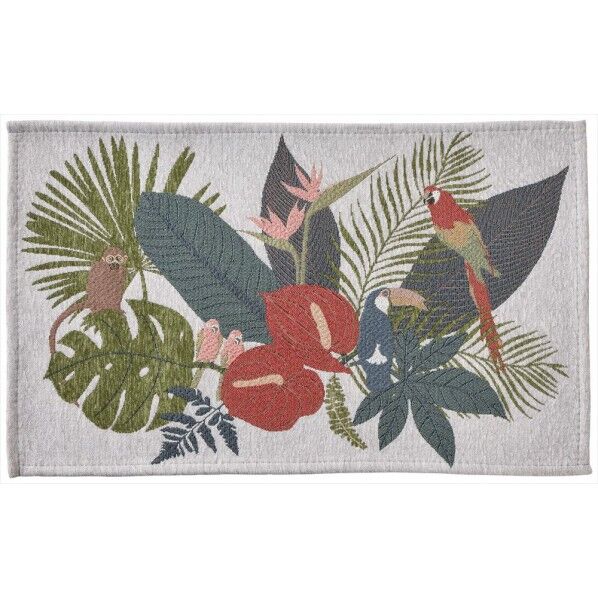 インテリアマット(ボタニカル) SF-4088 1個