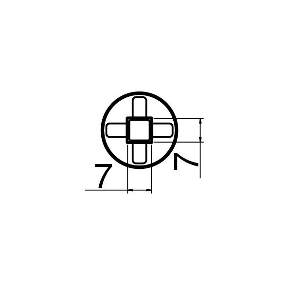 作業場工具 N51-11 ノズル/BGA 6MMX6MM 1個