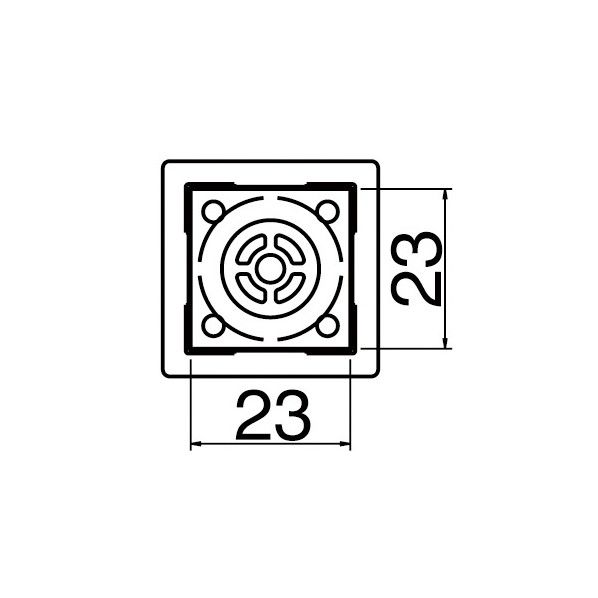 作業場工具 N51-20 ノズル/BGA 22MMX22MM 1個