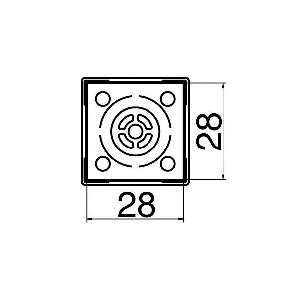 作業場工具 N51-22 ノズル/BGA 27MMX27MM 1個