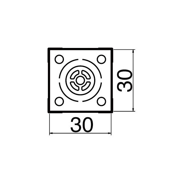 作業場工具 ノズル/BGA 29MMX29MM N51-23 1個