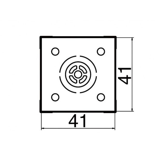 作業場工具 N51-26 ノズル/BGA 40MMX40MM 1個
