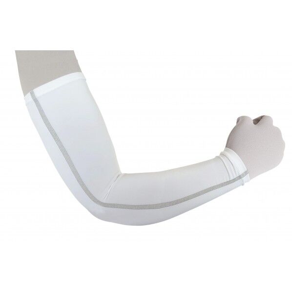 鬼冷 接触冷感アームカバー ストレッチタイプ ホワイト フリー 278-800-99-10 1個