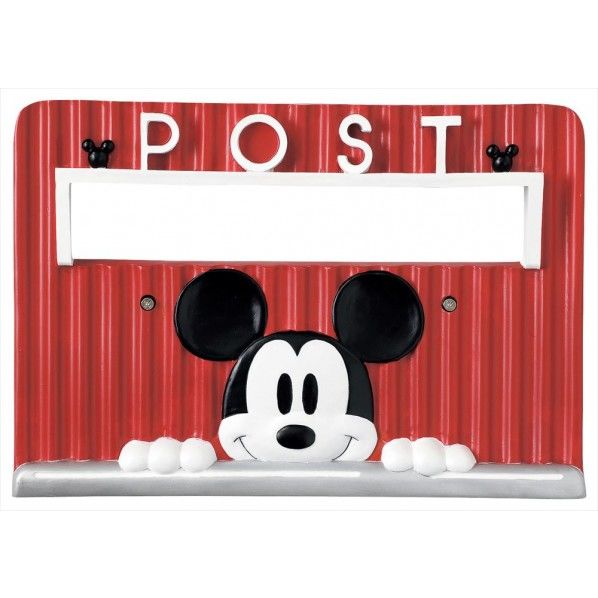 カスタマイズポスト専用 デコプレート SD-2221 4807bp ミッキー 1個