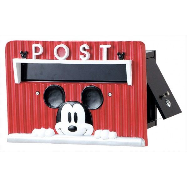 壁掛ケポスト(メールボックス 壁掛ケ)セトクラフト SD-2223・SD-2224・ミッキー・ミッキー&ミニー 1個
