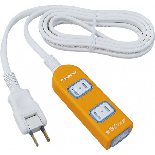 ザ・タップX3コ口2mコード付オレンジ WHA2523JKP 1点