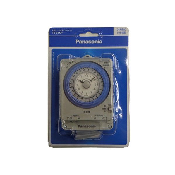 ボックス型タイムスイッチ(24時間式)(1回路型)(同一回路) TB31KP 1個