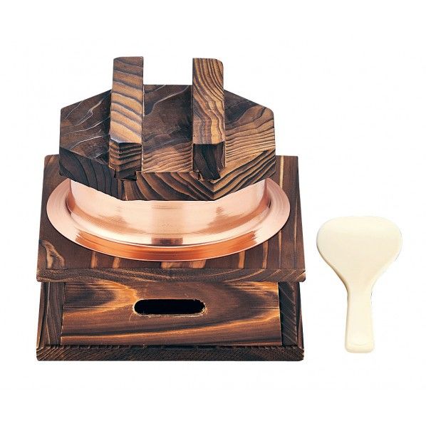 TKG 純銅 田舎 釜めしセット QKM7301 1個