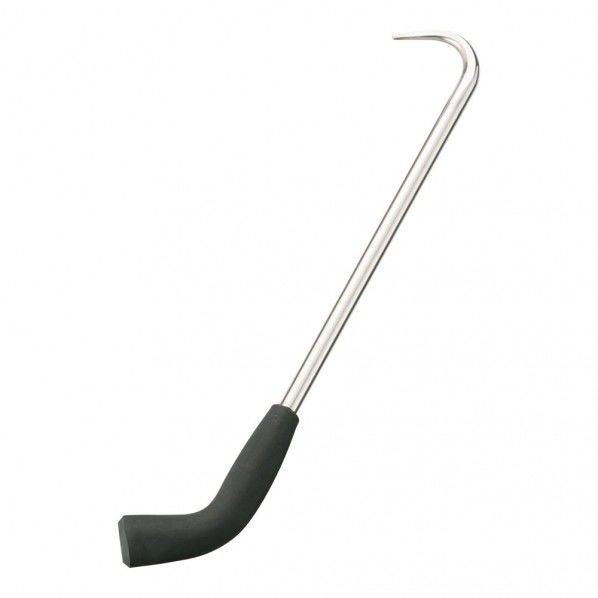 エラストマーゴム柄 ステンレス手鉤 39cm BTK25039 1個