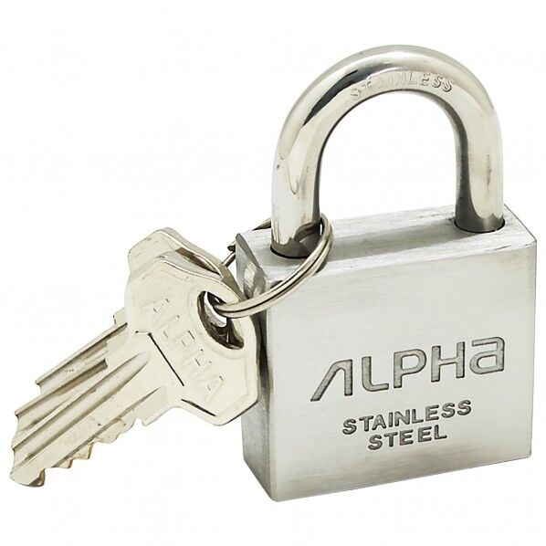 オールステンレス南京錠 NV2740-30 30mm 1個