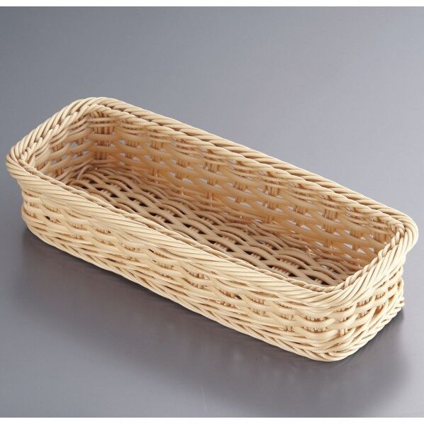 PPカトラリーバスケット アイボリー 大 WBS4401 1個