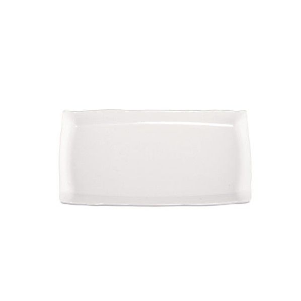 メラミン 吉野長角皿33cm 白 RMLK701 1個