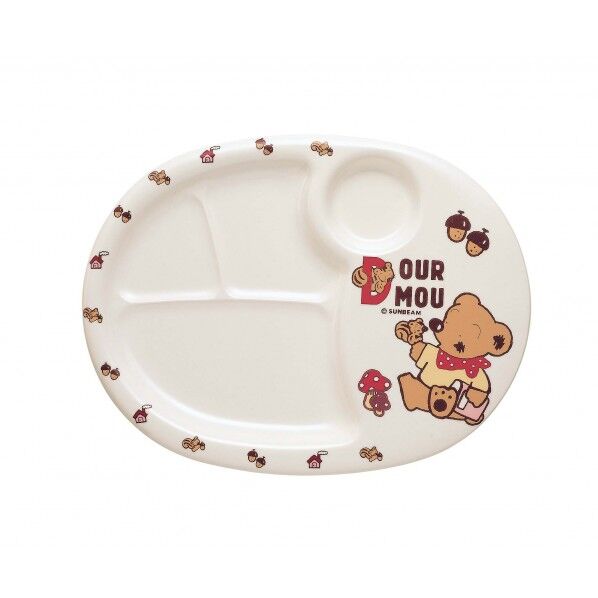 メラミンお子様食器「デュールムー」 RLVI001 1個