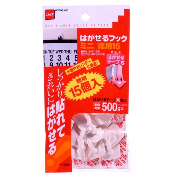 はがせるフック ミニ徳用15
