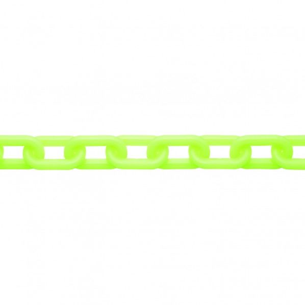 JC-1006 蛍光黄 プラカラーチェイン 100m3101761-001 便利グッズ(文具・OA機器) 1個