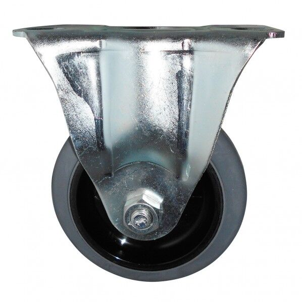 ユーエイキャスター RJ2キャスター固定車 車輪径100mm SK-100NRP-G 8316400 1個