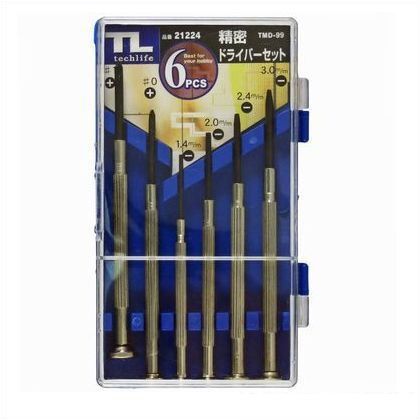 精密ドライバーセット TMD-99 6本