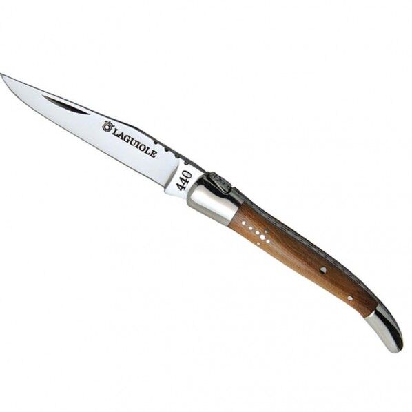 Laguiole knife 11cm olive tree wood BD-0015 1個