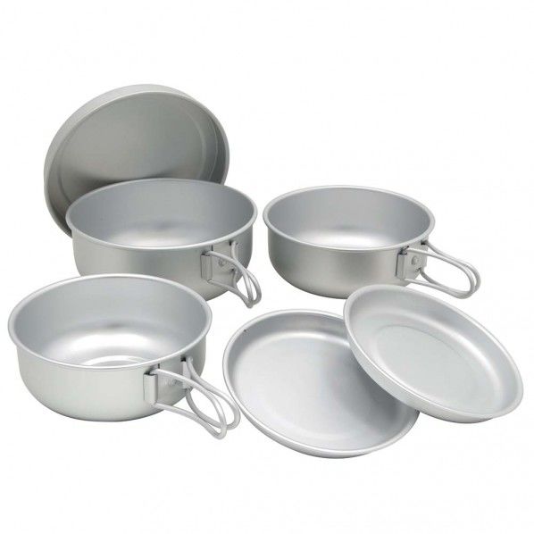 アルミ6点食器セット C-5307 1個