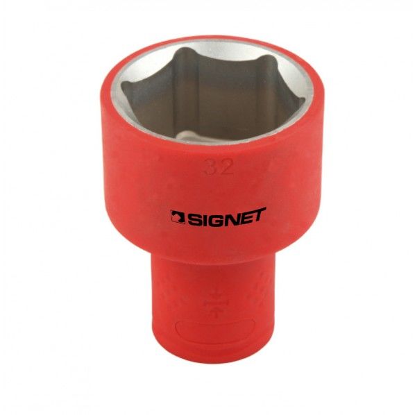 1/2DR 絶縁ソケット 6角 32mm ソケットアダプター E41432 1個