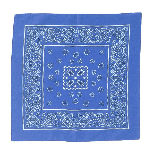 バンダナ青 約550×550mm 1241 1
