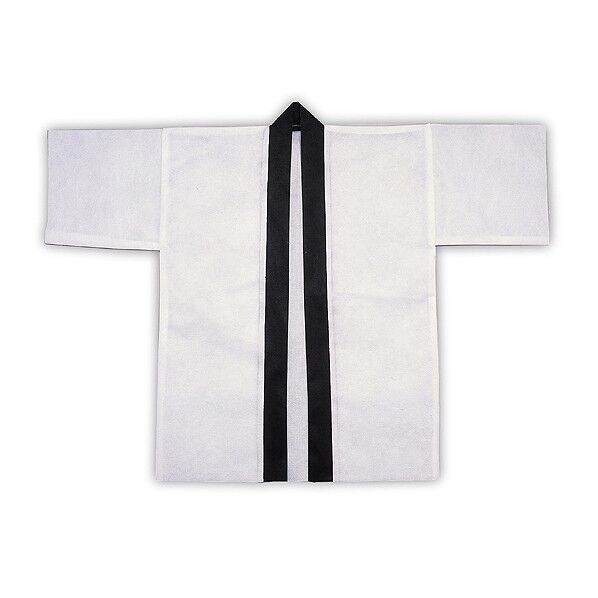 カラー不織布ハッピ子供用J白 1291 1