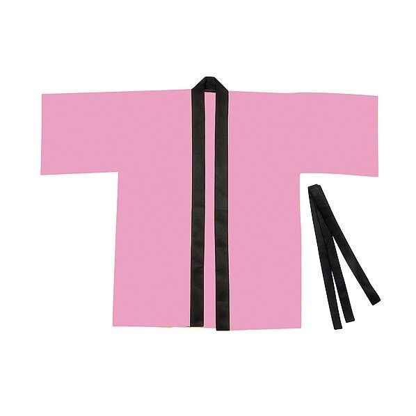 カラー不織布ハッピ子供用J桃 1293 1