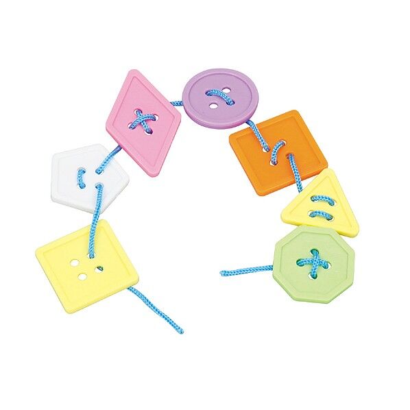 ぼたんひもとおし 四角:35×35mm、ひも:50cm 1872 1個