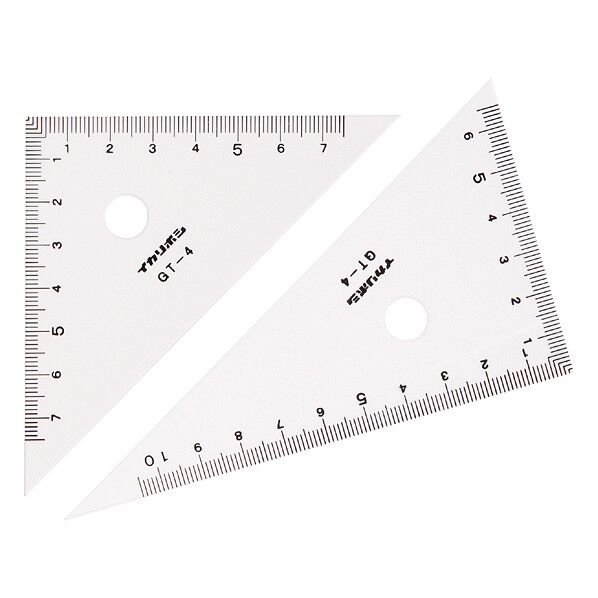 三角定規(10cm)0スタート