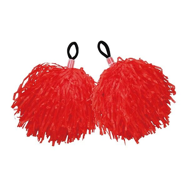 ハンドフリーポンポン赤