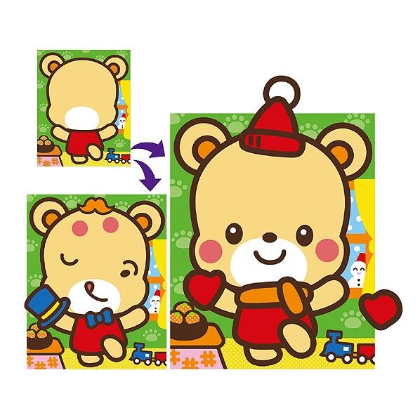 どうぶつふくわらい くま