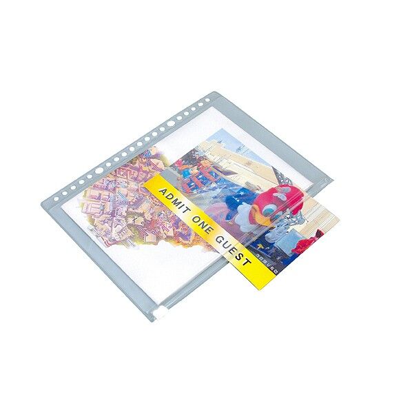 チャック付ポケット