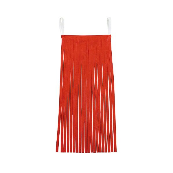カラフルフリンジ 赤 200×480mm(ゴム部分含まず) 4087 1個