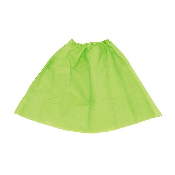 衣装ベース マント.スカート 黄緑 総丈:580mm、胴回り:450~1m 4287 1個