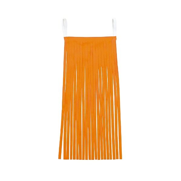 ※法人専用品※アーテック カラフルフリンジ オレンジ 200×480mm(ゴム部分含まず) 4516 1個