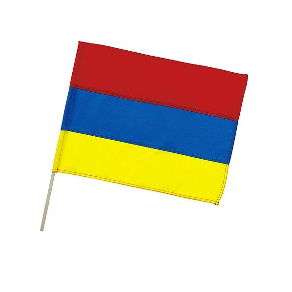 小旗 赤/青/黄 旗:約410×300m、棒:φ8×450mm 4595 1個