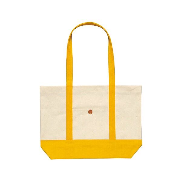 カラフルトートバッグ イエロー 4644 1個