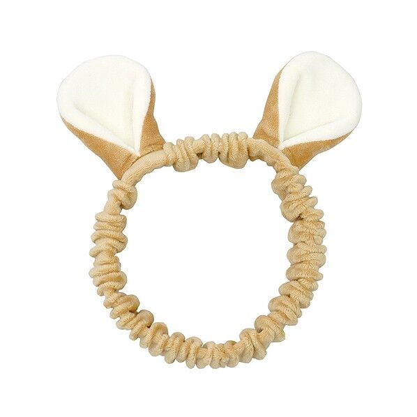 どうぶつヘアターバン ブラウン 210×100mm 4909 1個