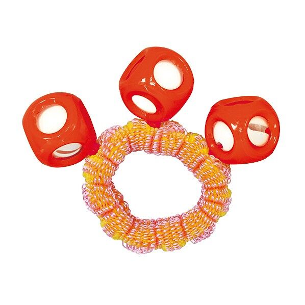 りんりんリストバンド 赤 約φ60mm(伸びていない状態) 4926 1個