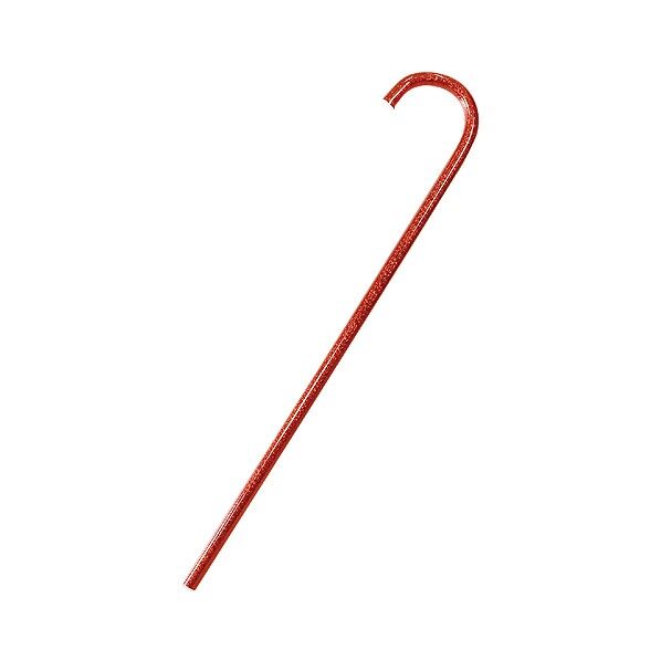 キラキラステッキ レッド φ16×長600mm 14460 1個