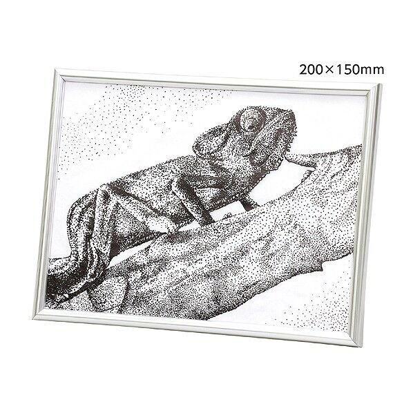 ペン付点描フレーム200x150mm (外寸207×157mm、絵の入る 200×150mm 13728 1個