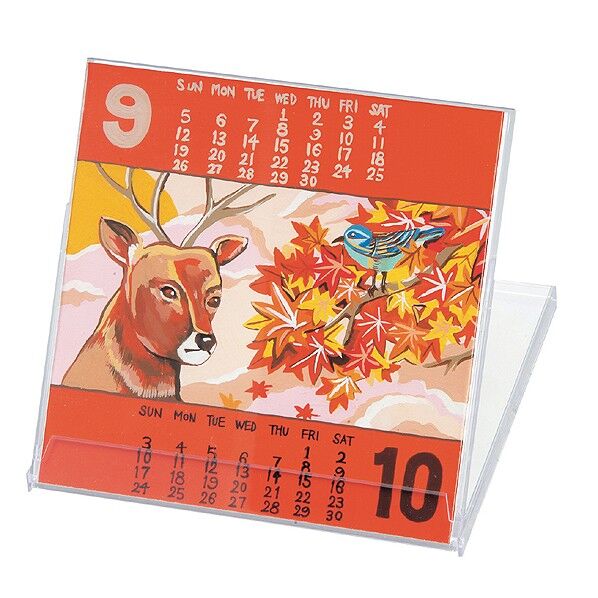 カレンダー(クリアケース入り)