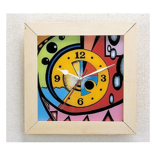アートガラス時計セット
