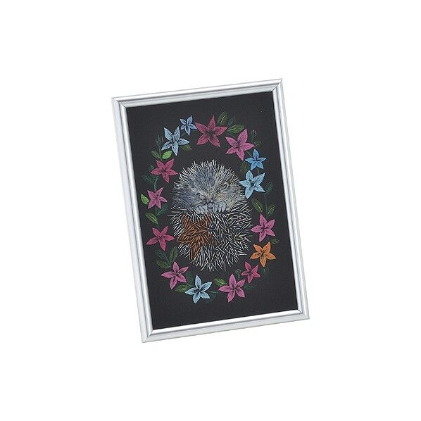 アクリル製アートガラスメタリックフレームセット小 13358 1