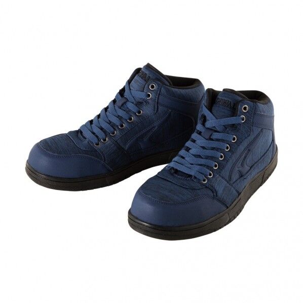 AIRWALK スウェット・ミッドカット ネイビー 25.0cm AW-860 1足