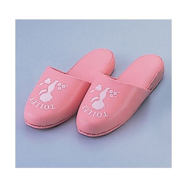 抗菌トイレスリッパ ピンク P-7377 VSL131 1個